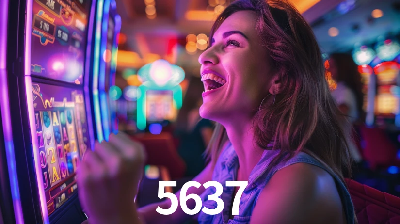 Sinta a adrenalina dos jogos de cassino com 5637